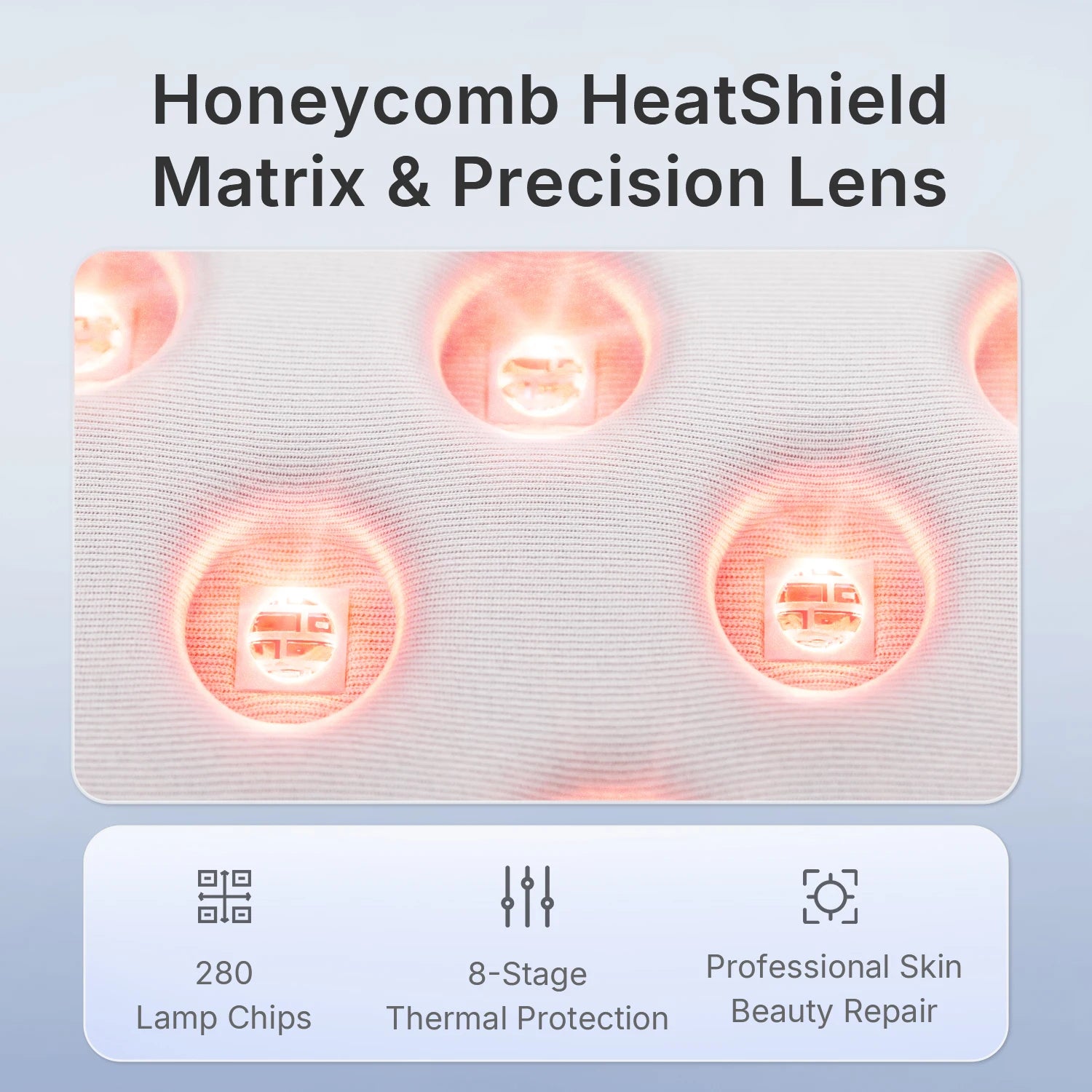 Red Light Therapy Wireless Face Mask