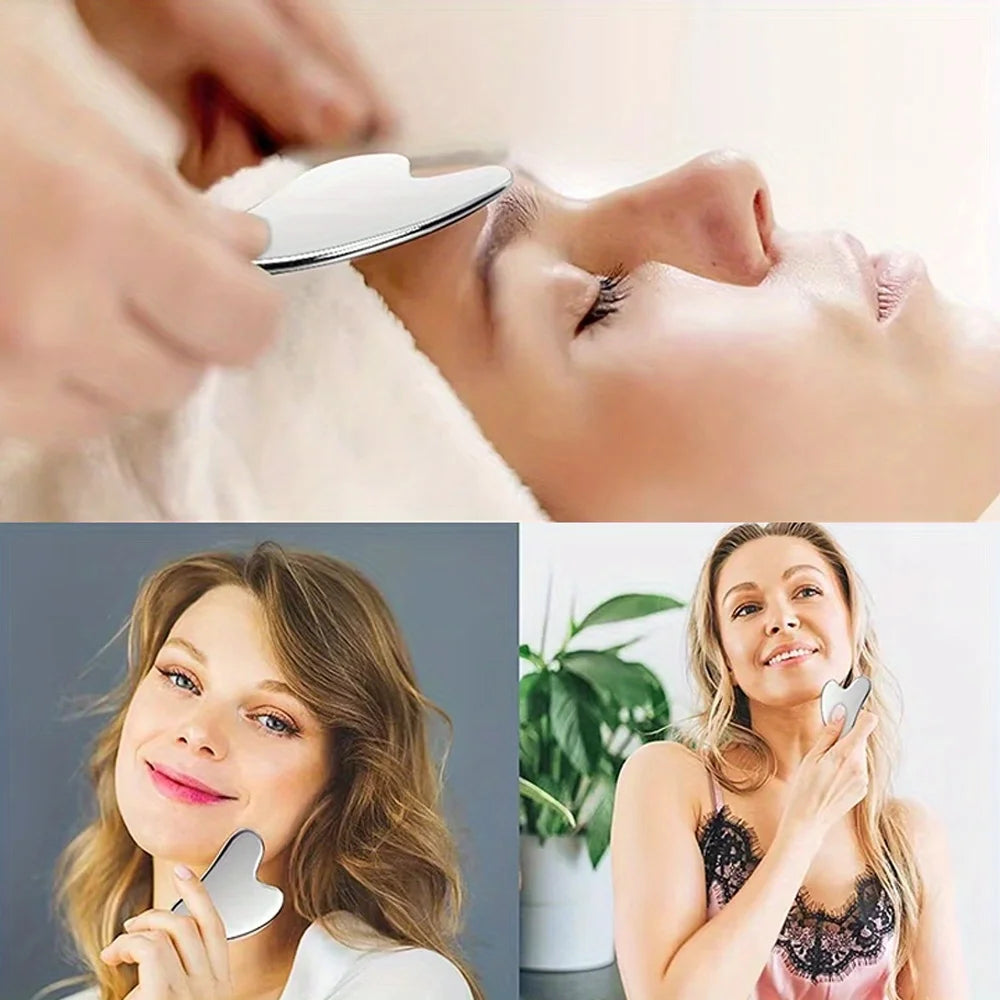 Stainless Steel Gua Sha Facial Massager