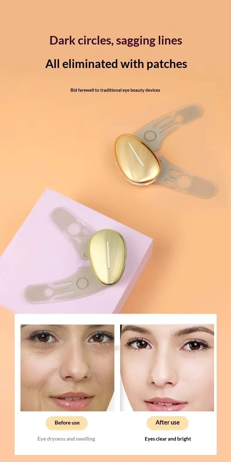 EMS Facial Eye Massager